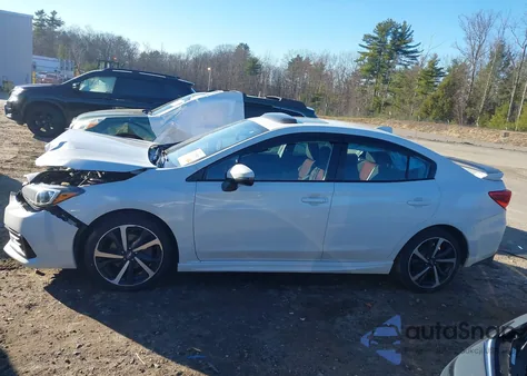 2021 Subaru Impreza Sport z USA, uszkodzony, nr VIN 4S3GKAM64M3601431